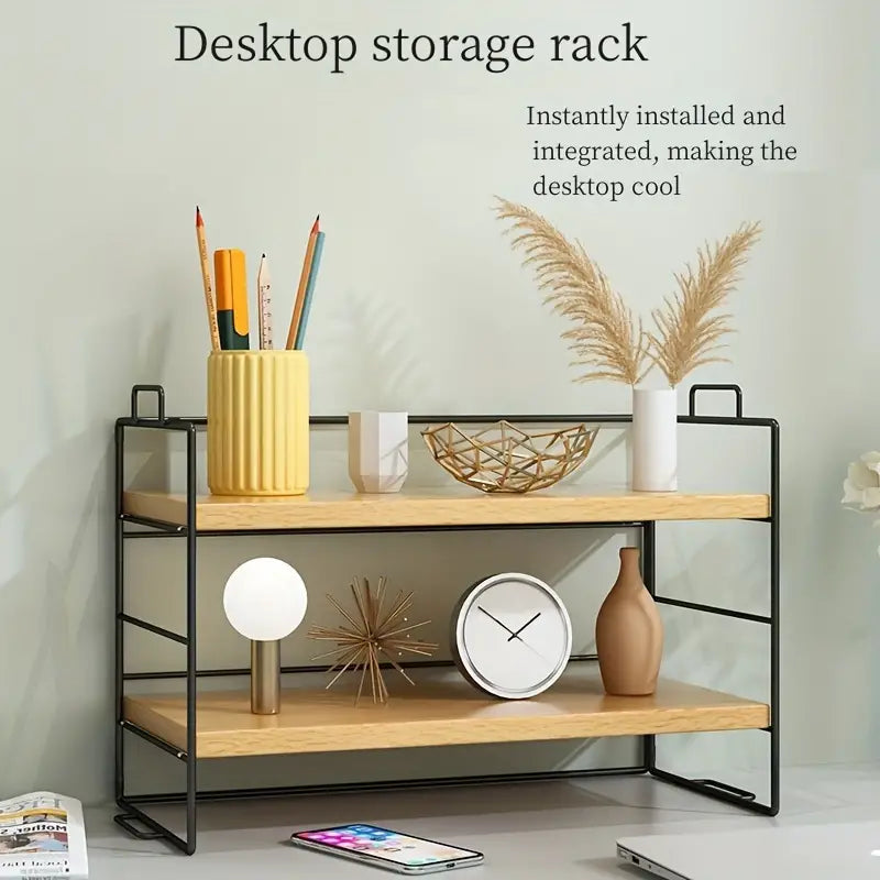 Shelf Organizer with Multi-Layer Design