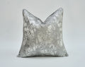 Silver Silk Cushion Cover