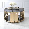 Gold Centrepiece Coffee Table