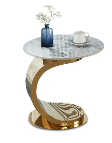 Gold Side Accent Table