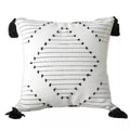 Boho Tassel Style Tufted Square Cushion Covers